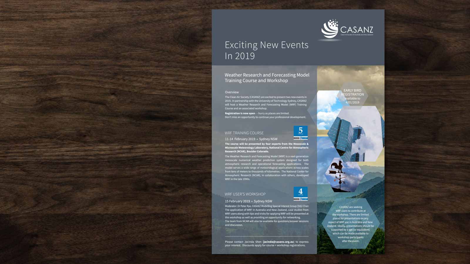 CASANZ brochure Design Melbourne